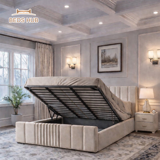 The Lyra Ottoman Storage Bed