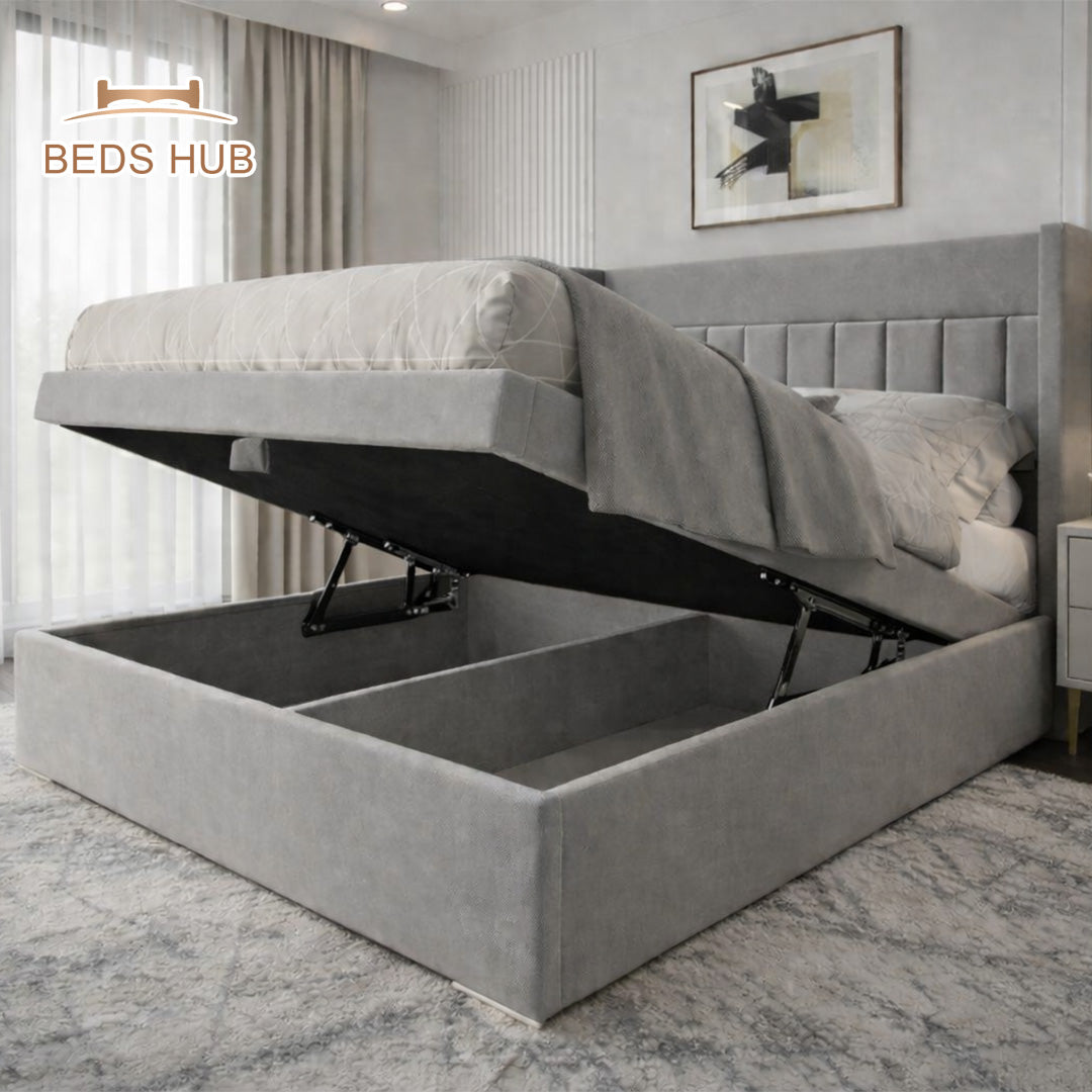 The NYX Ottoman Storage Bed