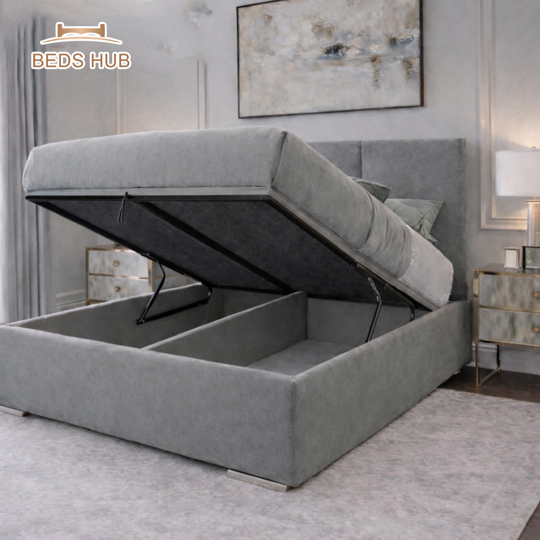 The Astron Ottoman Storage Bed