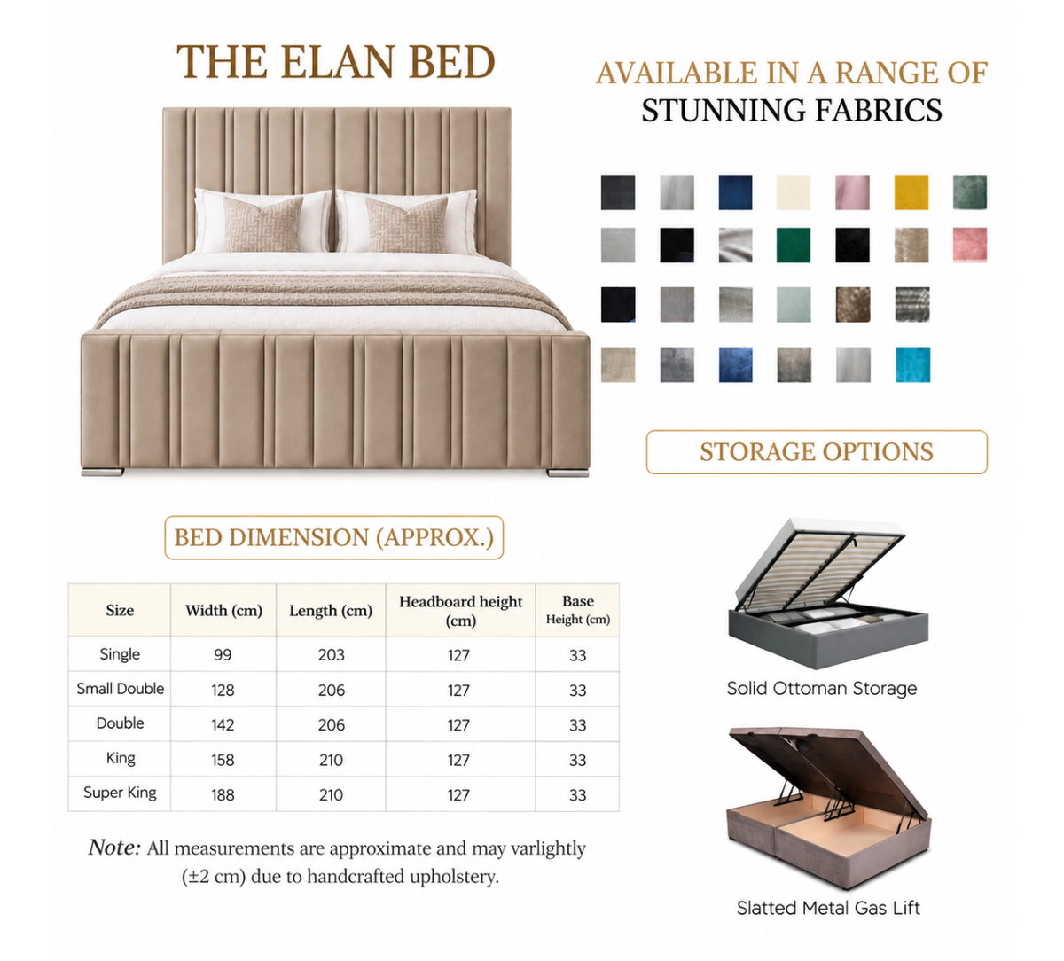 The Elan Ottoman Bed