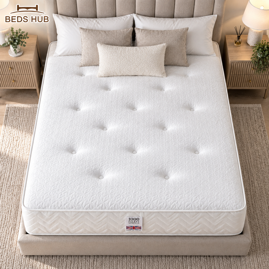 BedsHub 1000 Pocket Sprung Mattress (Medium Firm)