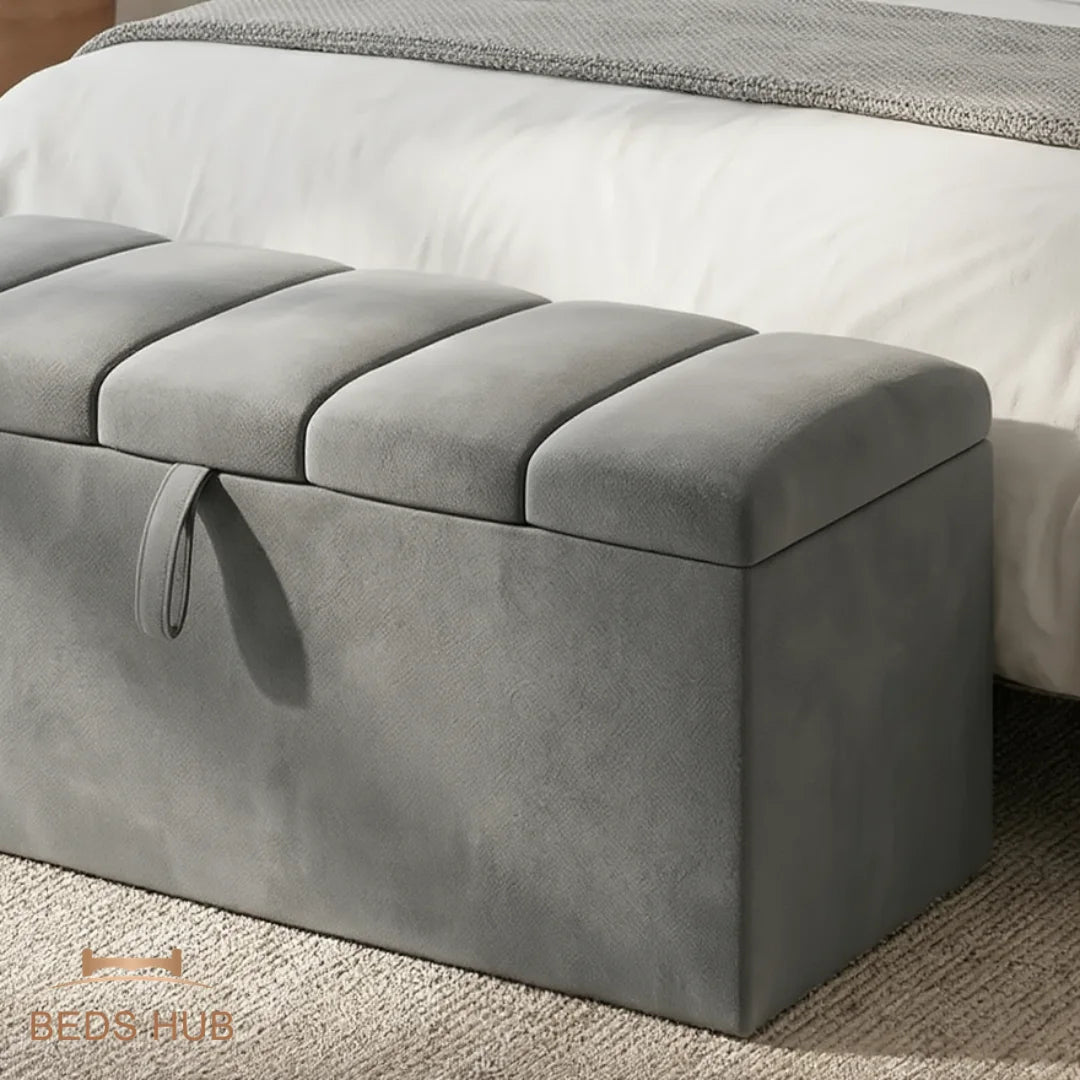Linear Style Blanket Box