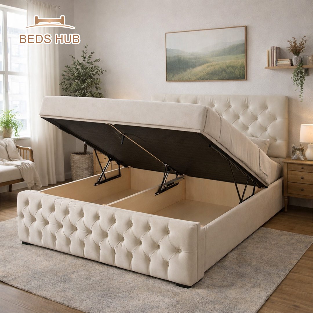 The Orbit Ottoman Storage Bed