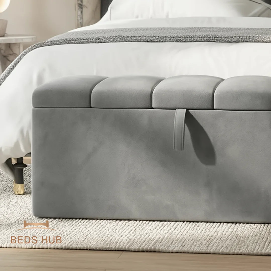 Linear Style Blanket Box