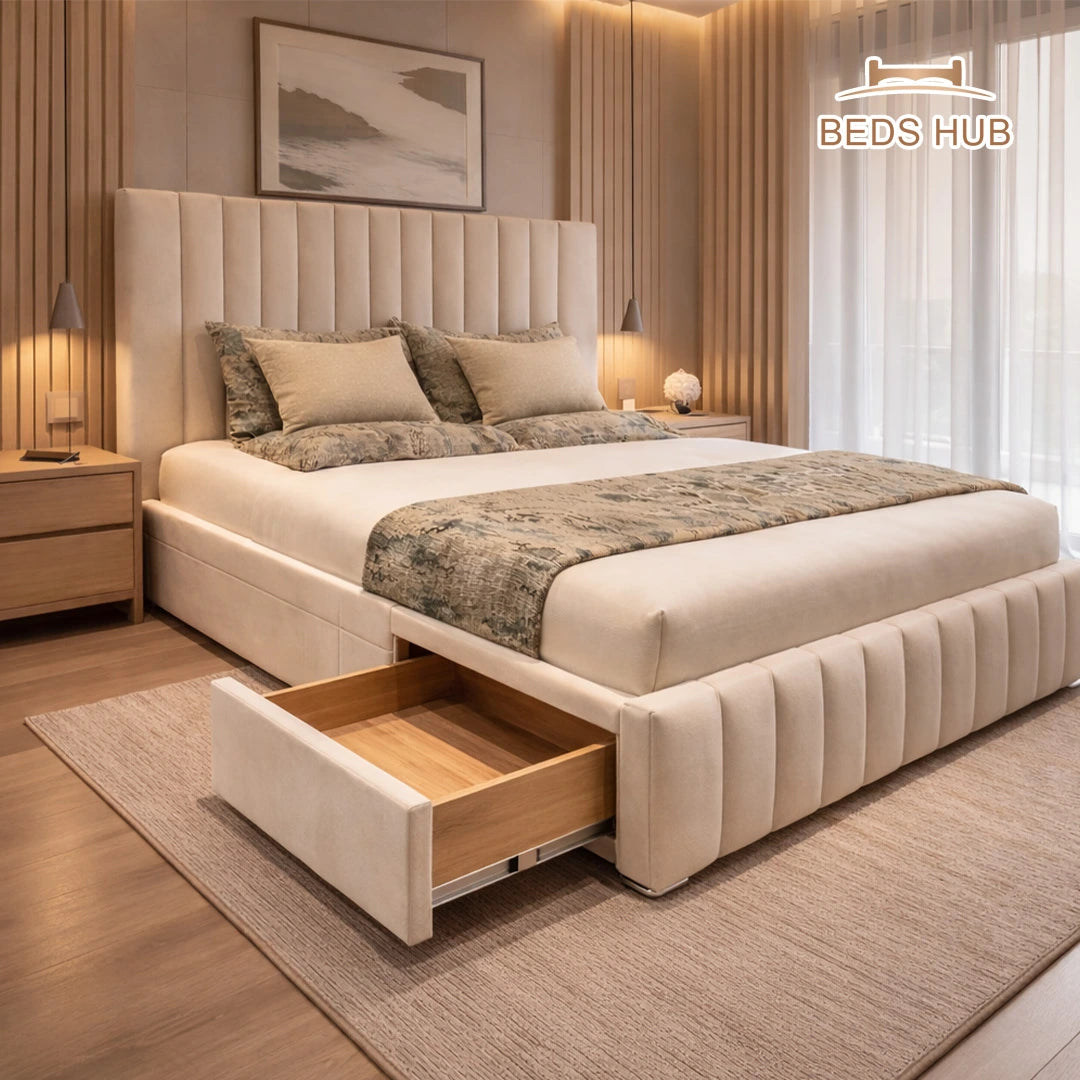 The Atlas Storage Bed With Optional Drawers