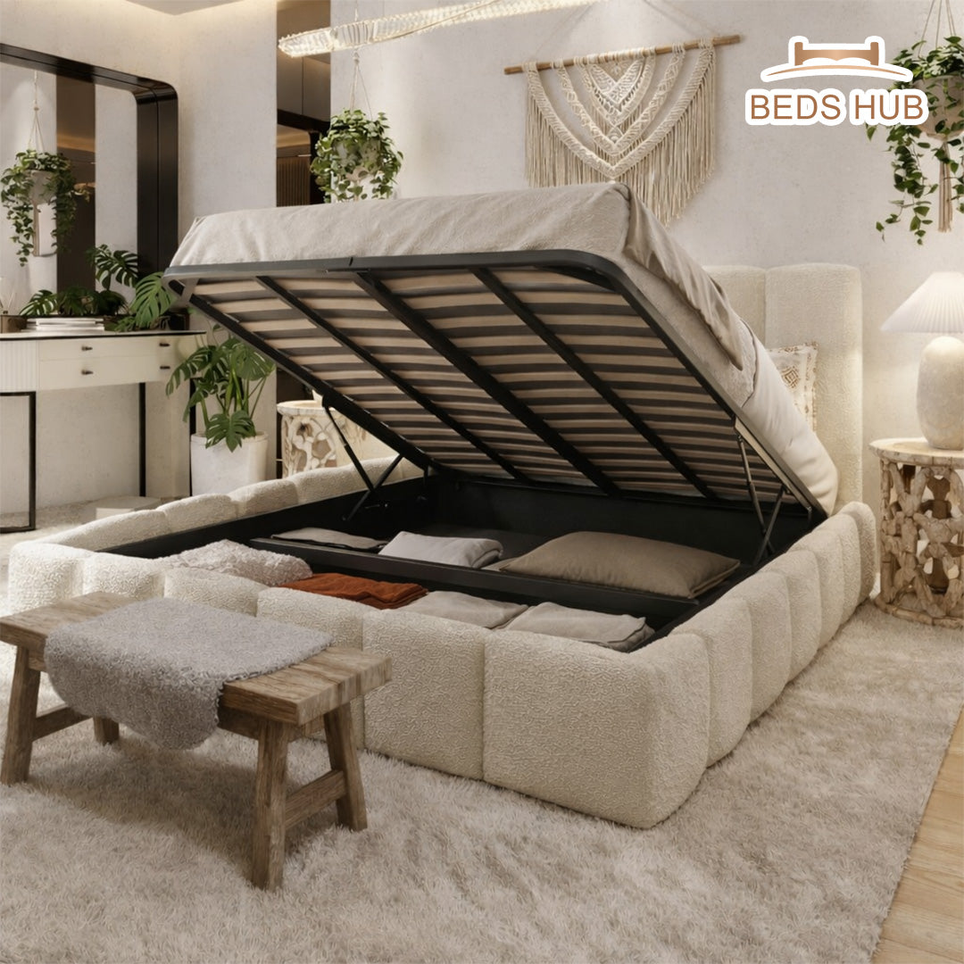 The Orlando Boucle Bed