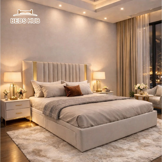The Vega Storage Bed With optional Drawers