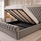 The Sleigh Ottoman Bed
