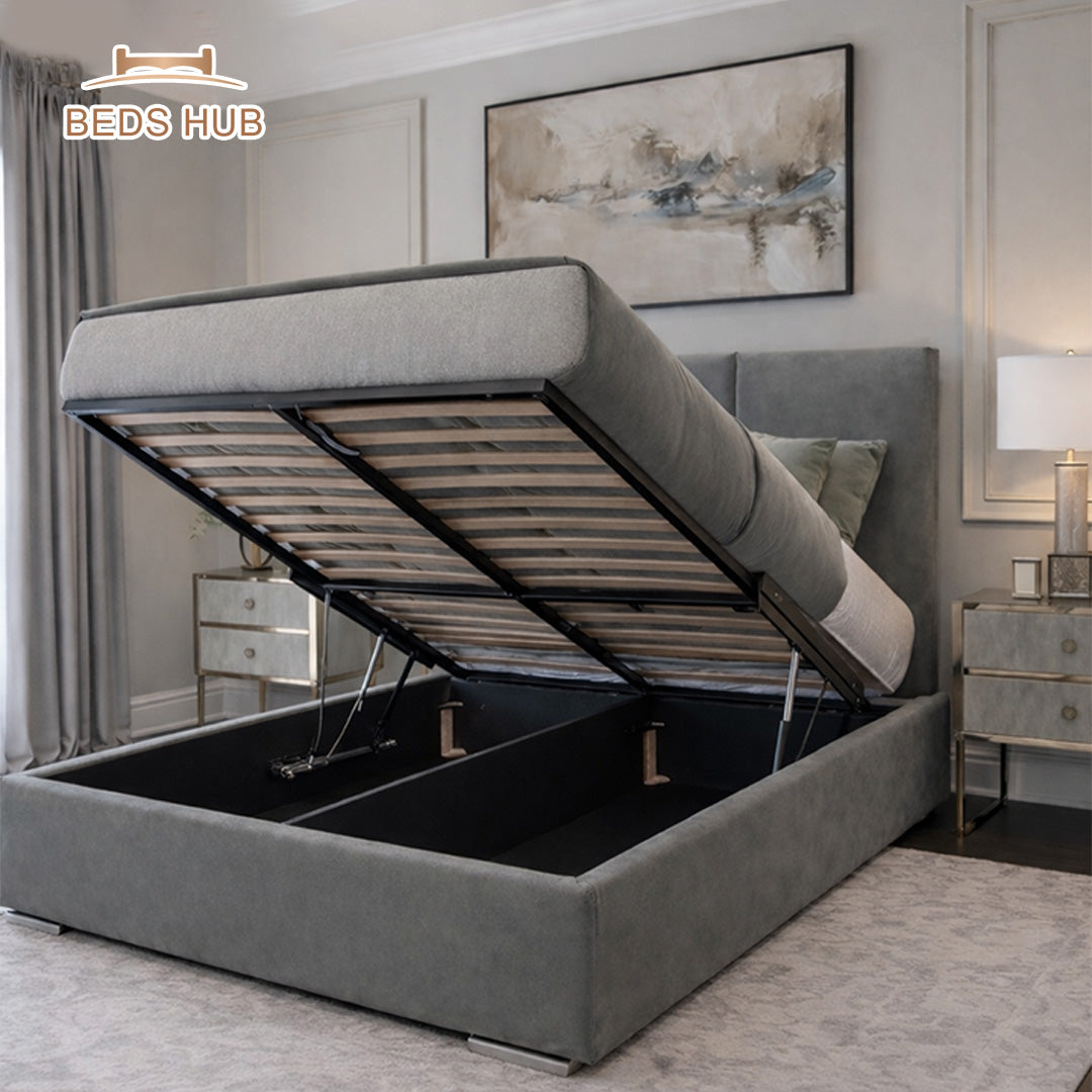 The Astron Ottoman Storage Bed