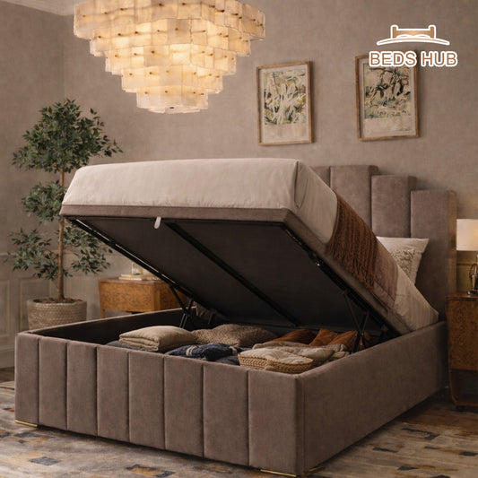 The Celeste Ottoman Storage Bed