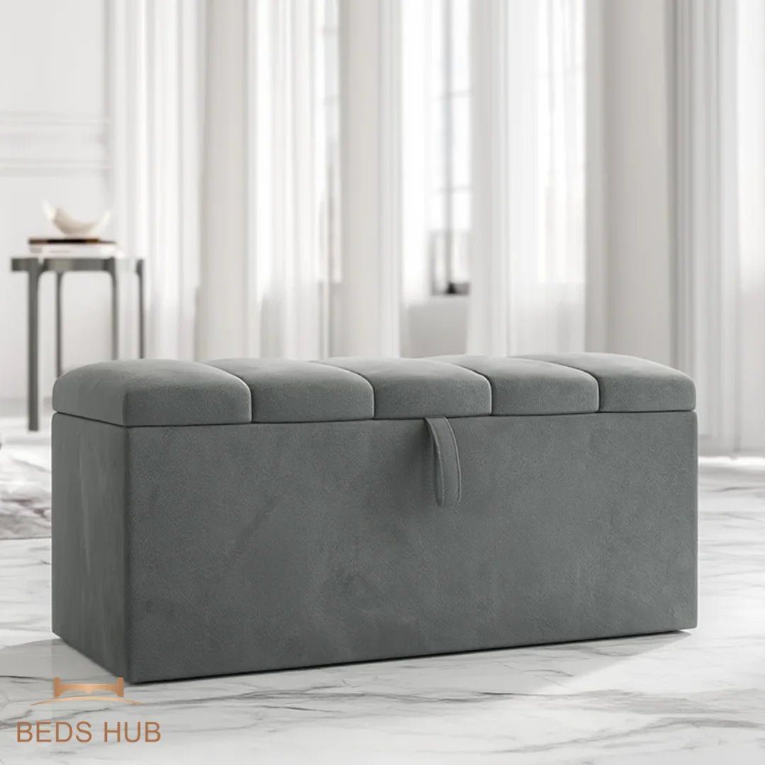 Linear Style Blanket Box