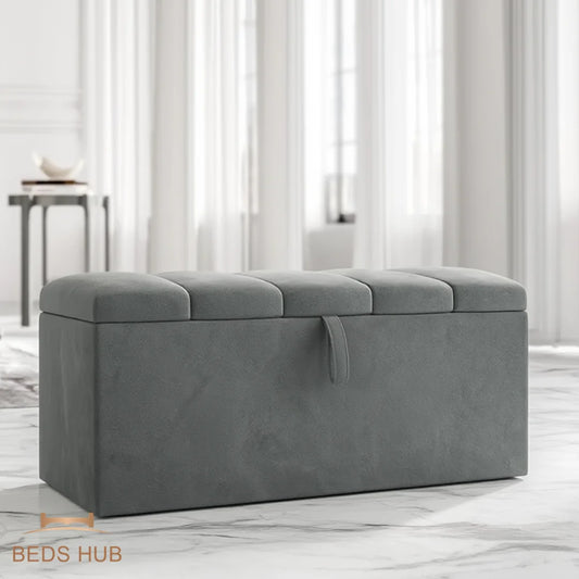 Linear Style Blanket Box