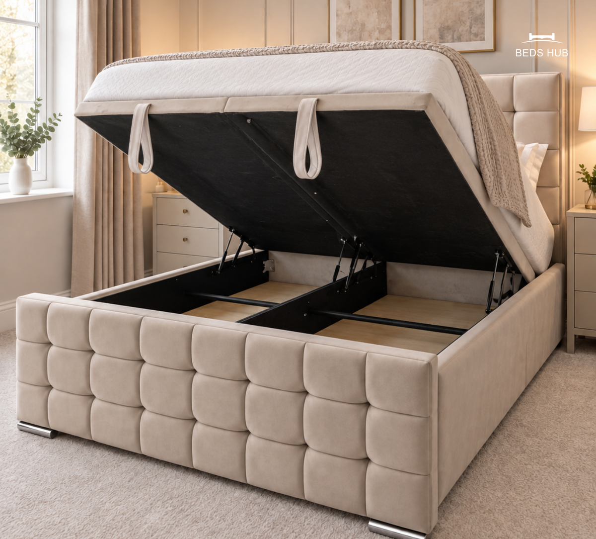The Cube Ottoman Bed