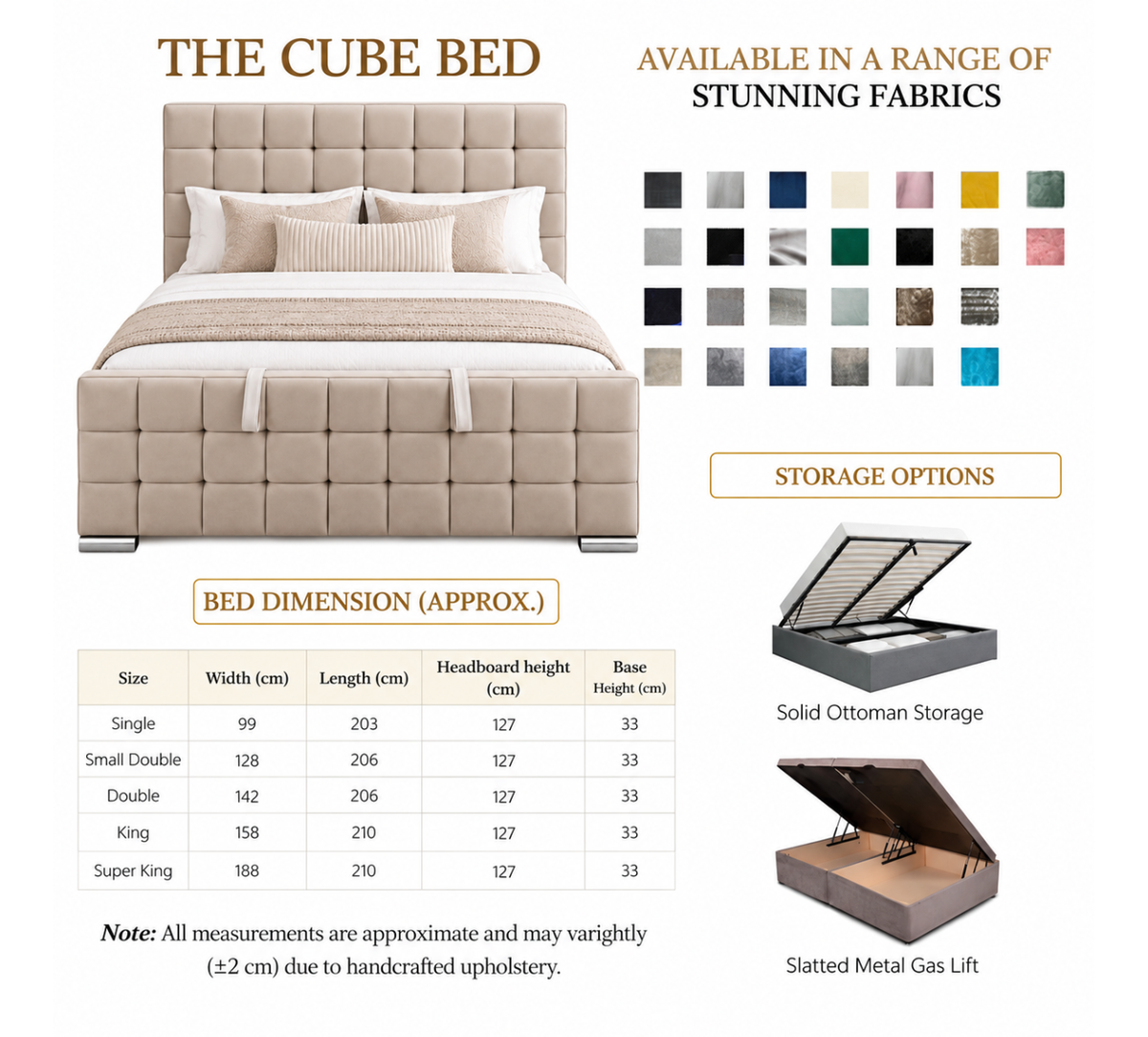 The Cube Ottoman Bed
