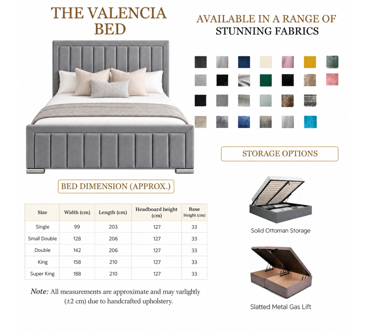 The Valencia Ottoman Bed