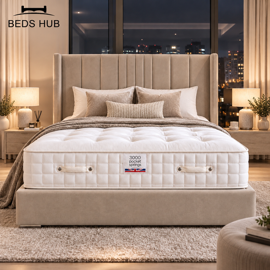 Beds Hub 3000 Pocket Sprung Mattress