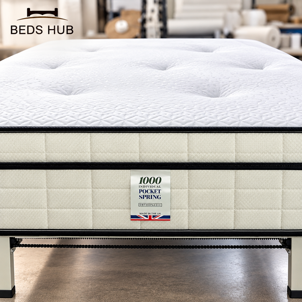 BedsHub Hybrid Pocket Sprung Mattress