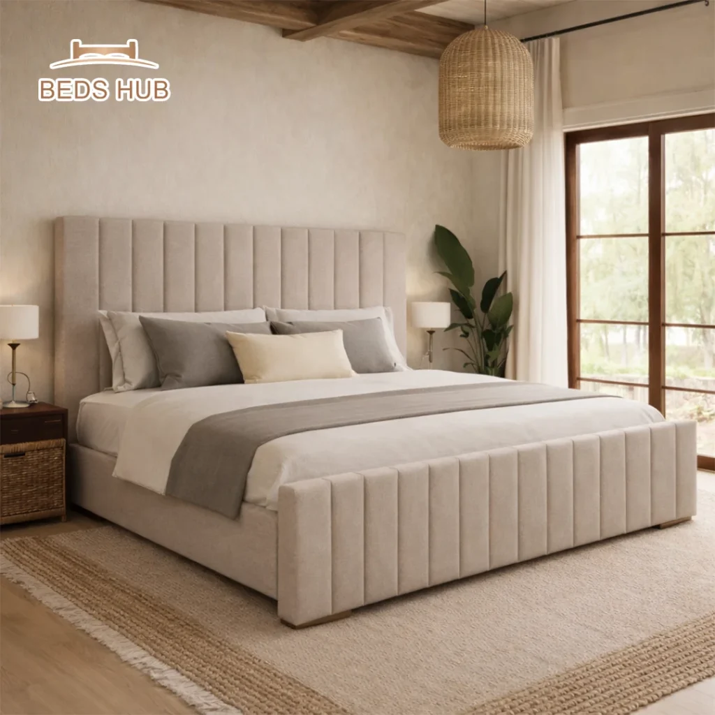 The Elara Ottoman Storage Bed