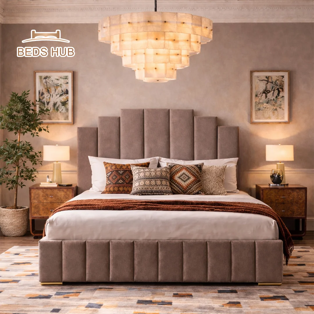 The Celeste Ottoman Storage Bed