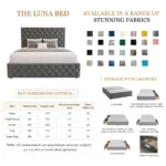 The Luna Storage Bed