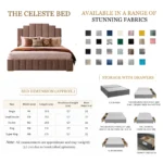 The Celeste Storage Bed