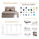 The Stella Storage Bed