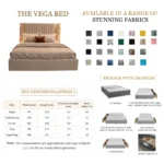 The Vega Storage Bed