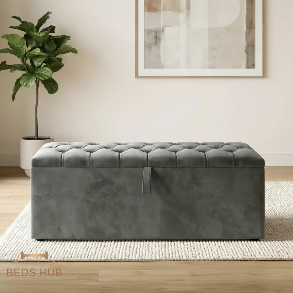 Spanish Upholstery Style Blanket Box