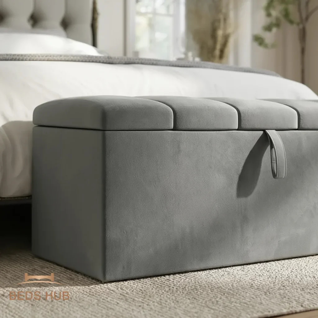 Linear Style Blanket Box