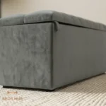 Spanish Upholstery Style Blanket Box