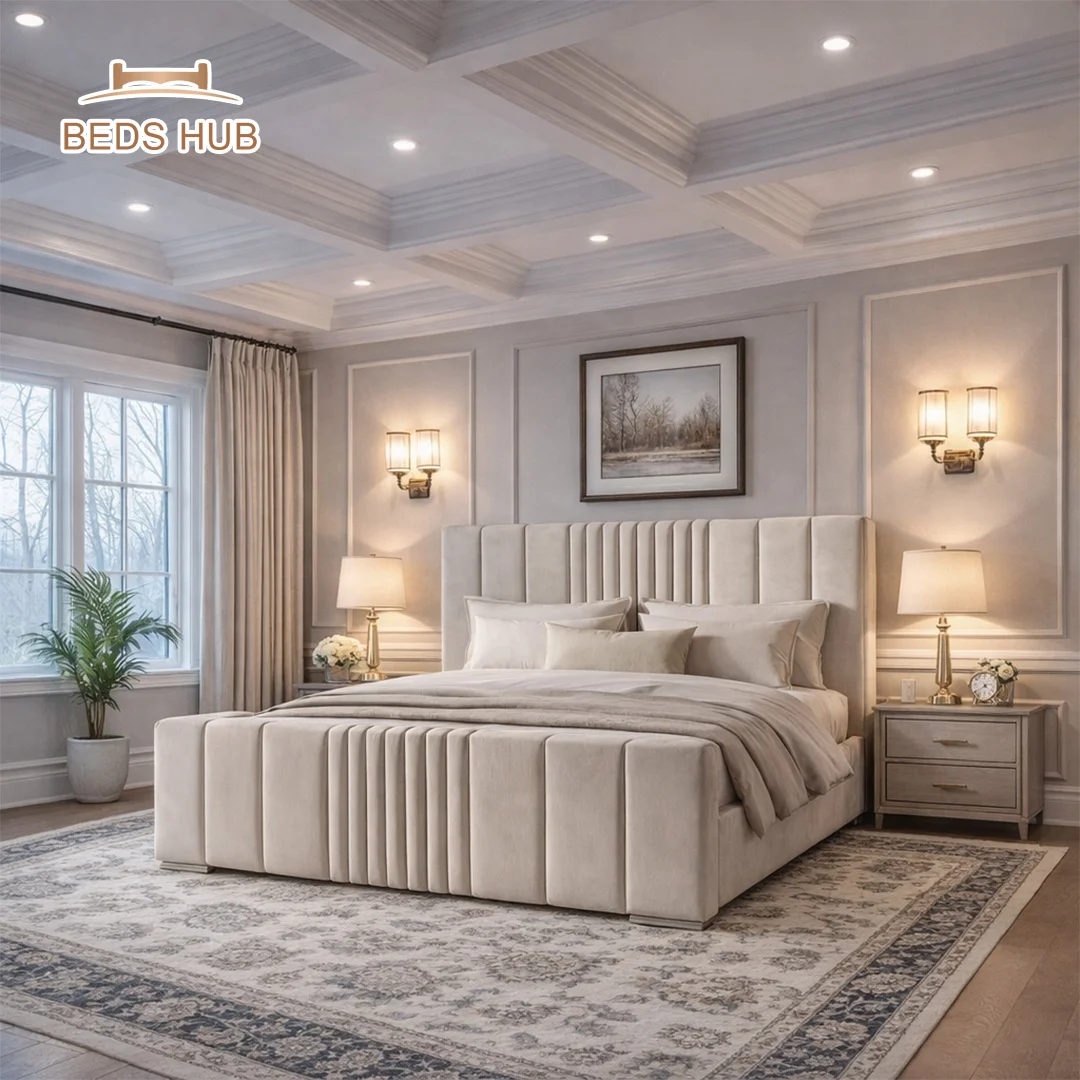 The Lyra Ottoman Storage Bed The Lyra Ottoman Storage Bed