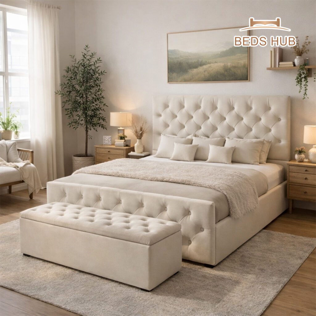 The Orbit Ottoman Storage Bed