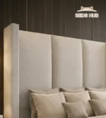The Astron Wingback Ottoman Storage Bed