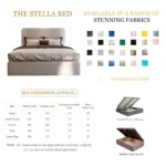The Stella Ottoman Storage Bed