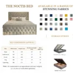 The Noctis Ottoman Storage Bed