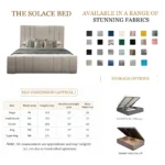 The Solace Ottoman Storage Bed
