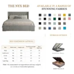The NYX Ottoman Storage Bed
