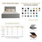 The Phoenix Ottoman Storage Bed