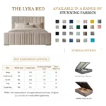 The Lyra Ottoman Storage Bed