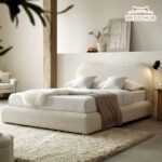 The Ripple Curved Boucle Bed - Image 2