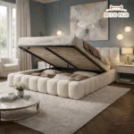 The Marshmallow Boucle Bed