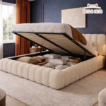 The Cloud Boucle Bed