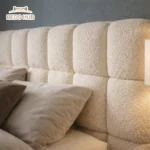 The Marshmallow Boucle Bed