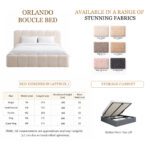The Orlando Boucle Bed